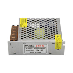 Τροφοδοτικό Switching 60W 12V 5A