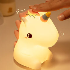 ATC LED Μονόκερος Φωτάκι Νυκτός Σιλικόνης