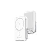 XO PR242 Powerbank 5000mAh με Μαγνητική Ταχεία Φόρτιση 15W & PD20W Λευκό