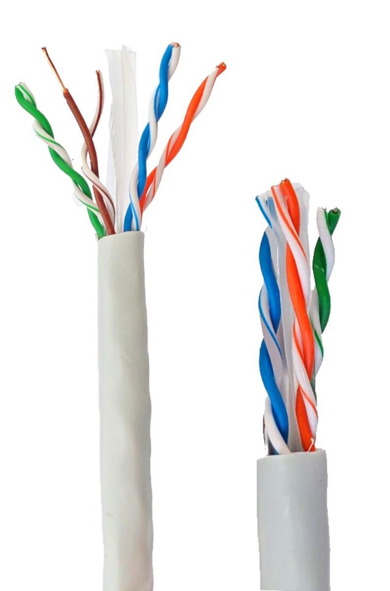 ATC-613W Καλώδιο Δικτύου UTP CAT6 305m Λευκό Εξωτερικό