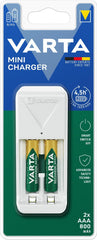 VARTA 57656 Mini Φορτιστής Μπαταριών 2xAAA 56703 800mAh