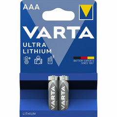 Varta Μπαταρίες Ultra Λιθίου 6103 AAA (2τμχ)