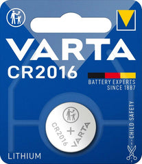Varta Μπαταρία Κουμπί Λιθίου CR2016 (1τμχ)