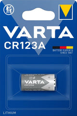Varta Μπαταρία Φωτογραφικών Μηχανών CR123 (1τμχ)