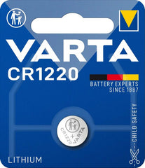Varta Μπαταρία Κουμπί Λιθίου CR1220 (1τμχ)