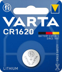 Varta Μπαταρία Κουμπί Λιθίου CR1620 (1τμχ)