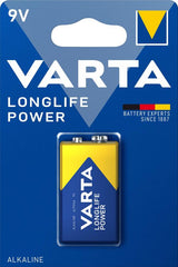 Varta Μπαταρία Longlife Power 6LR61 9V (1τμχ)