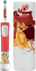 Oral-B Vitality Pro Παιδική Ηλεκτρική Οδοντόβουρτσα με Χρονόμετρο για 3+ Χρονών Lion King & Θήκη Ταξιδιού