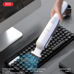 XO CZ020 Ασύρματη Ηλεκτρική Σκούπα Χειρός Σπιτιού και Αυτοκινήτου 5000mAh