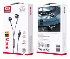 XO EP66 Επίπεδα Ακουστικά Handsfree Ψηφιακής Αποκωδικοποίησης Crescent Type-C