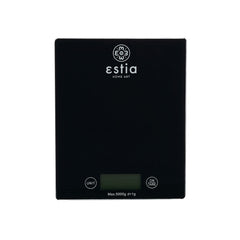 ESTIA ΖΥΓΑΡΙΑ ΚΟΥΖΙΝΑΣ BLACK ΨΗΦΙΑΚΗ ΜΕΓΙΣΤΟY ΒΑΡΟΥΣ 5kg