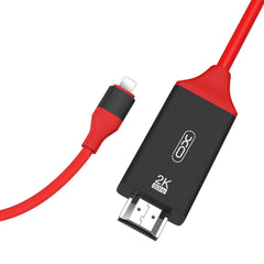 XO GB-006 Καλώδιο Lightning σε HDMI + USB 2K