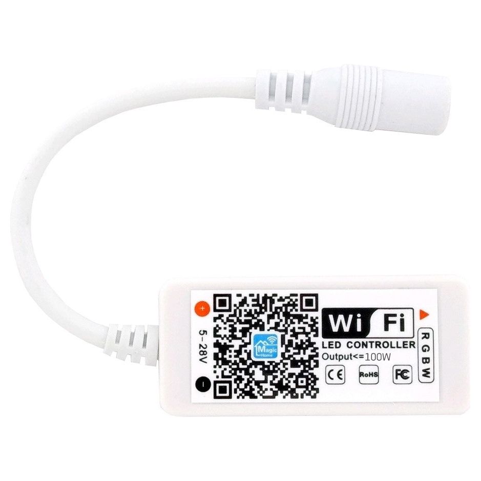 Avide Mini WIFI Ελεγκτής για LED Ταινία 12V 100W RGB+W