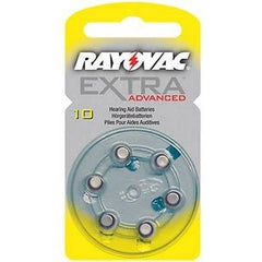 Rayovac Μπαταρίες Βαρηκοΐας Extra Advanced 10 (6τμχ)