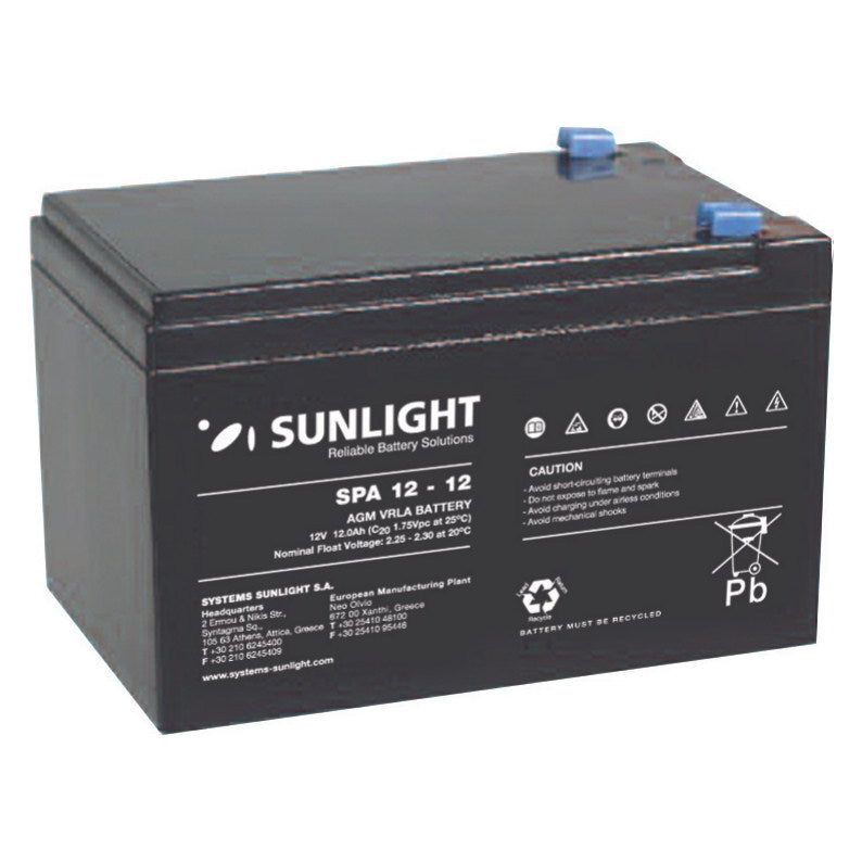 Sunlight Μπαταρία Μολύβδου 12V.12A