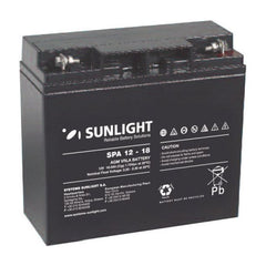Sunlight Μπαταρία Μολύβδου 12V.18A