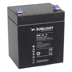 Sunlight Μπαταρία Μολύβδου 12V 5A Τετράγωνη