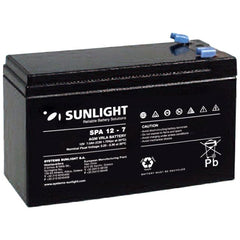Sunlight Μπαταρία Μολύβδου 12V 7A(4.8mm)