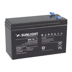 Sunlight Μπαταρία Μολύβδου 12V 7A(4.8mm)