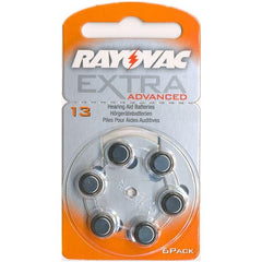 Rayovac Μπαταρίες Βαρηκοΐας Extra Advanced 13 (6τμχ)