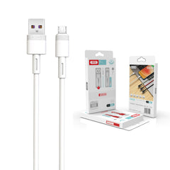 XO NB166 5A Καλώδιο Γρήγορης Φόρτισης για Micro Άσπρο