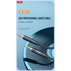 XO NBR211C Καλώδιο Ήχου 3.5mm σε 3.5mm Λευκό