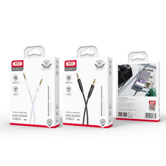 XO NBR211C Καλώδιο Ήχου 3.5mm σε 3.5mm Λευκό