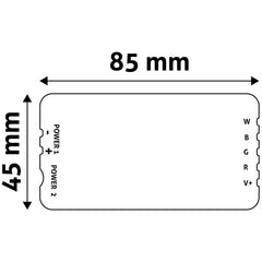Avide Τηλεχειριστήριο Αφής RF και Ελεγκτής για LED Ταινία 12V 216W RGB+W