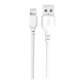 XO NB103 Καλώδιο Φόρτισης Lightning 1m Λευκό