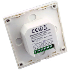 Avide Χωνευτό Πάνελ Αφής RF Χειρισμού LED Ταινίας 12V με Ντίμερ 4 Ζωνών /AC180-240V