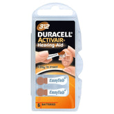 Duracell Μπαταρίες Βαρηκοΐας Activair DA312 (6τμχ)