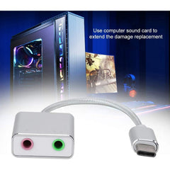 External Sound Card Type-C 7.1