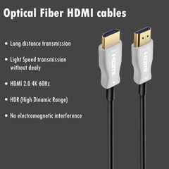 Καλώδιο HDTV 2.1V Optical (AOC) 30m 4K 60HZ