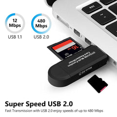 ATC Αντάπτορας USB/Micro Card Reader 2 σε 1