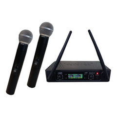 JRU-521LD-B Ασύρματο Μικρόφωνο Διπλό Χειρός UHF