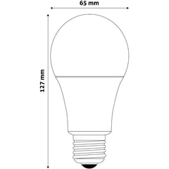 Avide Λάμπα LED Κοινή 15W E27 Θερμό 3000K Value