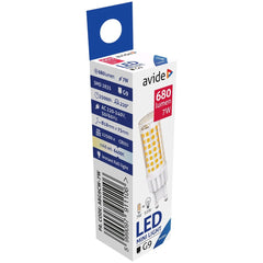 Avide Λάμπα LED G9 7W 220° Ψυχρό 6400K