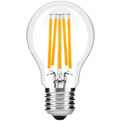 Avide Λάμπα LED Filament Κοινή 12W E27 A65 360° Θερμό 2700K High Lumen