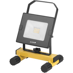 Avide LED Προβολέας Slim SMD 10W με Βάση 1.5m Λευκός 4000K