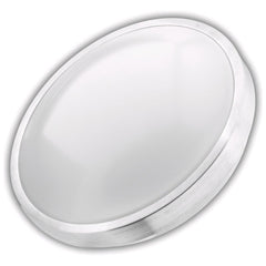 Avide LED Μοντέρνα Πλαφονιέρα Οροφής Pandora (Αλουμίνιο) 18W 330x100mm Λευκό 4000K