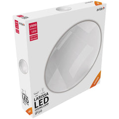 Avide LED Μοντέρνα Πλαφονιέρα Οροφής Larissa 18W 325x65.0mm Λευκό 4000K