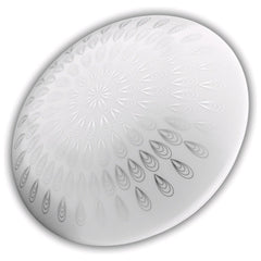 Avide LED Μοντέρνα Πλαφονιέρα Οροφής Umbriel (Raindrop) 18W 330x100mm