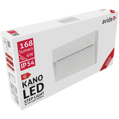 Avide Εξωτερικό Φως Σκάλας Kano LED 6W Θερμό 3000K IP54 18cm