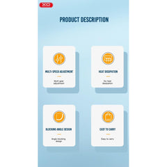 XO C102 Βάση Laptop Πλαστική