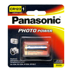 Panasonic Μπαταρία Φωτογραφικών Μηχανών CR123 (1τμχ)