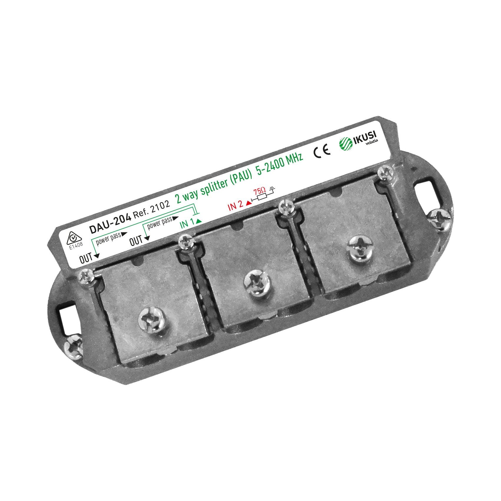 Ikusi Διακλαδωτής DAU-204+PUA 2 Εξόδων