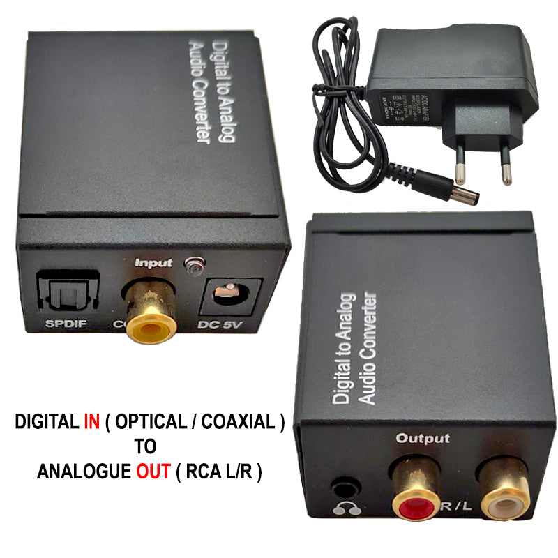 Αντάπτορας Ήχου Ψηφιακός σε Αναλογικός