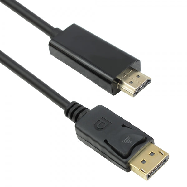 Καλώδιο DP / HDMI Αρσ. 4K/2Κ 1.8m