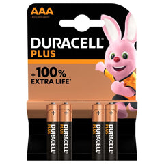 Duracell Μπαταρίες Plus Power LR03 AAA (4τμχ)