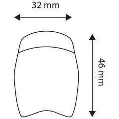 Entac Φως Ποδηλάτου Πλαστικό Άσπρο
